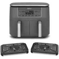 Ninja 	Foodi MAX Dual Zone DZ300EU 9,5 l grau