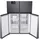 Samsung RF48A401EB4 Side-by-Side (488 l, 1793 mm hoch, Mattschwarz)