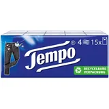 Tempo Orginal Taschentücher - Megapack - 20 Packungen mit je 15 Päckchen x 10 Tüchern - extra starke, weiche Papiertaschentücher, waschmaschinenfest