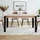 CaliCosy Tolosa 150 x 75 x 80 cm Eiche braun/schwarz