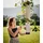 Gusta Garden Sissi Strawberry 27 x 27 x 77 cm Weiß