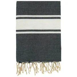 Le Comptoir de la Plage Traditionelles Hamamtuch 100 x 200 cm blau