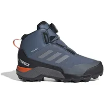 Adidas Terrex Winter Mid BOA Rain.Rdy Kids Wonder Steel / Grey Three / Semi Impact Orange 33 1/2