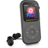 Energy Sistem Handy MP4-Player (16 GB, Bluetooth, integriertes FM-Radio, microSD 128 GB) Grau
