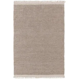 benuta pure Wollteppich, Beige, Textil, Beton Optik, Rechteckig, 200x300 cm, pflegeleicht, Teppiche & Böden, Teppiche, Naturteppiche