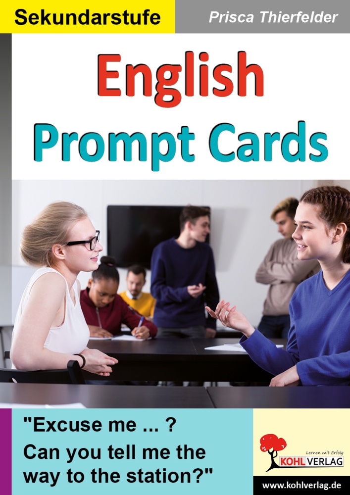 English Prompt Cards - Prisca Thierfelder  Kartoniert (TB)