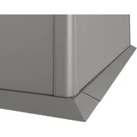 Biohort Mähkante 2 m x 1 m quarzgrau-metallic