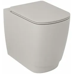 -RESA S Spiralflush-UNI-Trap WC versteckte Befestigung mattschwarz