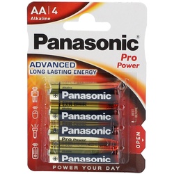 Panasonic-Batterien Pro Power AA4