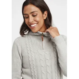 Oxmo Strickpullover Carry Grau S