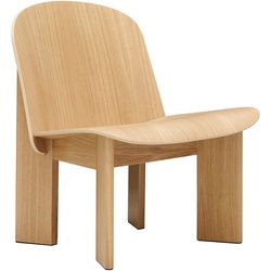 HAY - Chisel Lounge Chair, Eiche