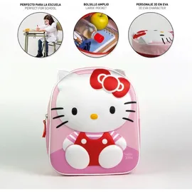 HELLO KITTY 3D Rucksack, 31 cm Tasche