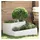 vidaXL Pflanzer 80 x 80 x 50 cm Weiß