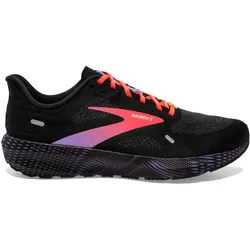 BROOKS Launch 9 BLACK/CORAL/PURPLE
