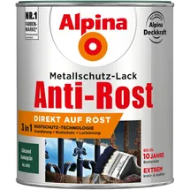 Alpina Anti-Rost Metallschutz-Lack 750 ml glänzend dunkelgrün