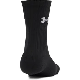 Under Armour Performance Cotton Crew Socken 3er Pack Black/White 42-47,5