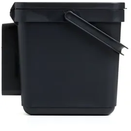 PLASTICOS TATAY Biomülleimer Küche 6 l Schwarz