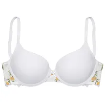 LASCANA Schalen-BH Damen weiß-orange Gr.95D