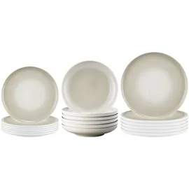 SELTMANN WEIDEN Sento Home Teller-Set 18-tlg. Aura cream