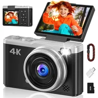 maxmango 4K Digitalkamera 64MP Schwarz