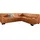 DOMO collection Eckcouch Kunstleder 2-Sitzer Orange