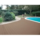 Kovalex Terrassendielen Terrassendiele WPC braun Hohlkammerprofil, BxL: je 14.5x400 cm, 26 mm Stärke braun 14.5 cm x 400 cm