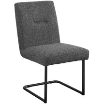 Set One by Musterring 2er-Set set one by Musterring Freischwinger Tracy Mikrofaser Grau Anthrazit