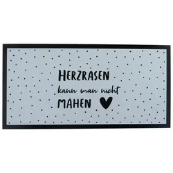 Dekoschild Wording aus Eisen