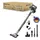 Genius Invictus X6 Ultra Akku Handstaubsauger 16 tlg, Smart Staubsauger mit Staubsensor, 450 Watt, 4 Fach HEPA Filtersystem