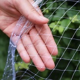 Ccsh Vogelschutznetz Obstbaum-Anti-Vogel-Netz 2cm Breite Maschenweite, Leichtes Weißes Nylon-Gartenpflanzen-Spaliernetz für Nutzpflanzen, Büsche, Gemüse, Extra Große Teichabdeckung