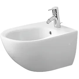 Duravit Architec Wand-Bidet 36,5x58cm, m HL, ÜL, Hahnlochbank, weiß