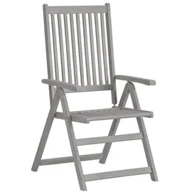 vidaXL Hochlehner Gartenstuhl 69 x 69 x 110 cm braun 4 St.