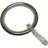 GARDINIA Gardinenringe mit Gleiteinlage Edelstahl-Optik