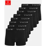 Tazzio Boxershorts 8er Pack schwarz 4XL