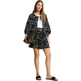 Tom Tailor Miniröcke Damen Floral Schwarz S