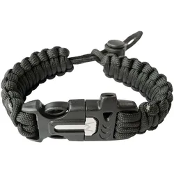 WIKATECH Survival Armband Paracord mit Feuerstein