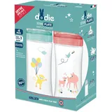 Dodie Babyflaschen Set 2 x 330 ml Gelb/Grün/Rosa (2)
