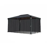 CANOPIA Moskitonetz für Pavillon Martinique 3 x 3,6 m Grau