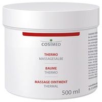 cosiMed Thermo Massagesalbe, Massage Salbe, Creme, Wärmesalbe, 500 ml