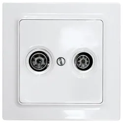 Eltako TV/RF-Abdeckung TV55E/2-am anthrazit matt für E-Design