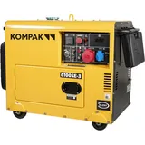 Kompak Diesel Stromaggregat 6,9 kva 400V/230V