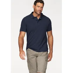 Poloshirt, Kurzarm, lockere Passform, unifarben, Gr. 48/50 (M), marine, , 414381-48