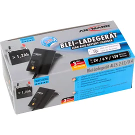 Ansmann ALCS2-12 0.4 1001-0015 Steckerlader 6 V, 2 V, 12V 0.4A