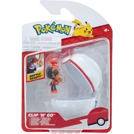 Pokémon Knarbon mit Premierball 5 cm