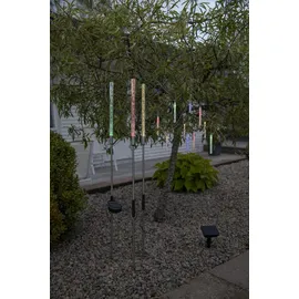 Star Trading LED Solar-Outdoor-Lichterkette Acryl 180 cm 10-tlg Bunt