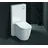GD Weißglas Sanitärmodul für Stand-WC inkl. Betätigungsplatte