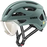 Uvex Stride Visor Mips Fahrradhelm (Größe 56-59CM, gruen)