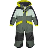 KILLTEC first instinct by killtec Kinder Skioverall mit Kapuze FISW 47 MNS ONPC, moos/lime, 122/128, 43394-000