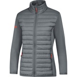 Jako Premium Hybridjacke Damen steingrau 38