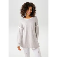 Aniston CASUAL Strickpullover Grau 38